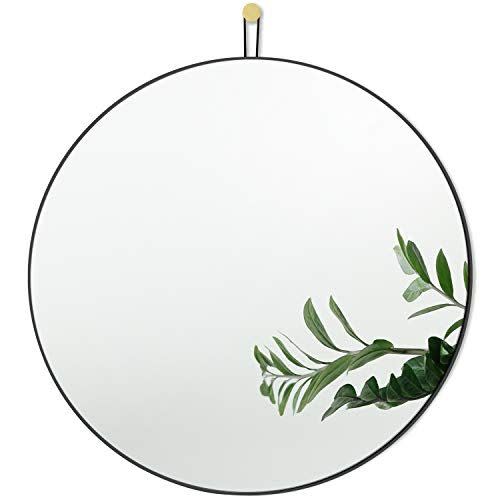 Round Mirror Circle Black