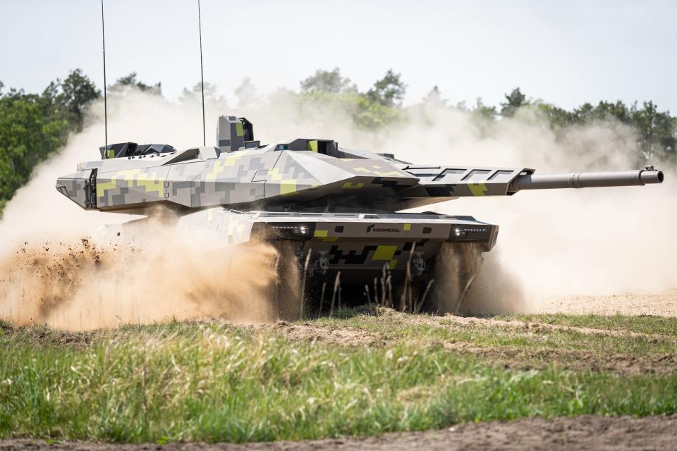 Rheinmetall Panther KF51 main battle tank