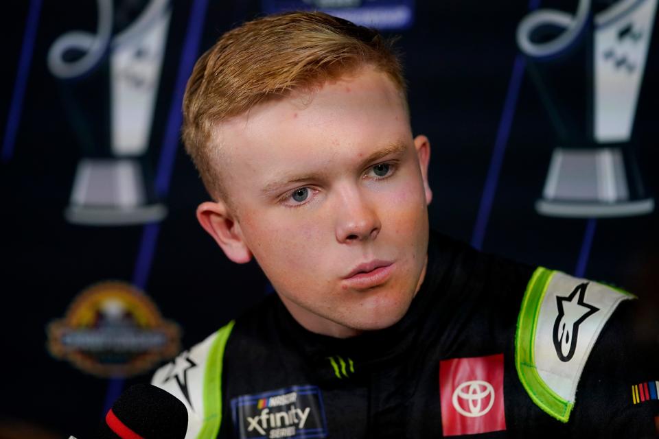 Ty Gibbs was apologetic for wrecking teammate Brandon Jones at the end of last week's race at Martinsville. But with Gibbs racing for an Xfinity Series title on Sunday, will Jones be out for revenge?