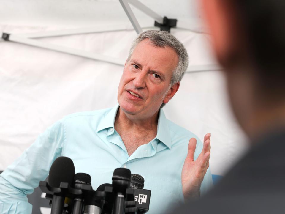 Bill de Blasio Iowa