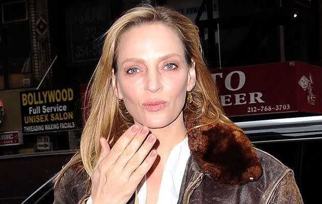 Uma Thurman calls rumours she's had plastic surgery 