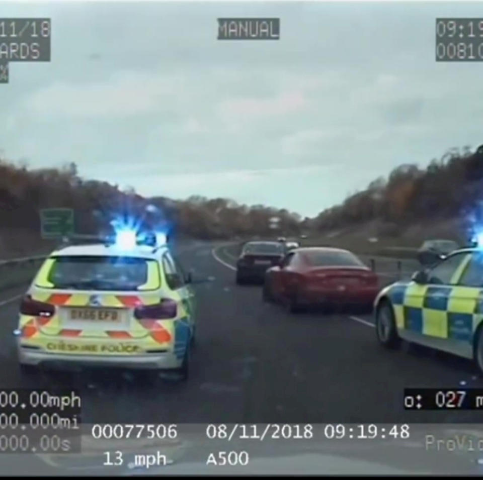 Burglar jailed after leading police on car chase at ‘colossal speed’