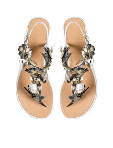 Leather "Fontana" sandals, $34.99, bakersshoes.com