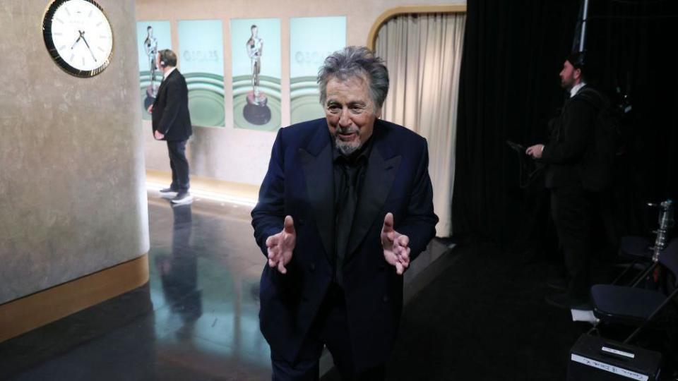 Al Pacino entre bastidores