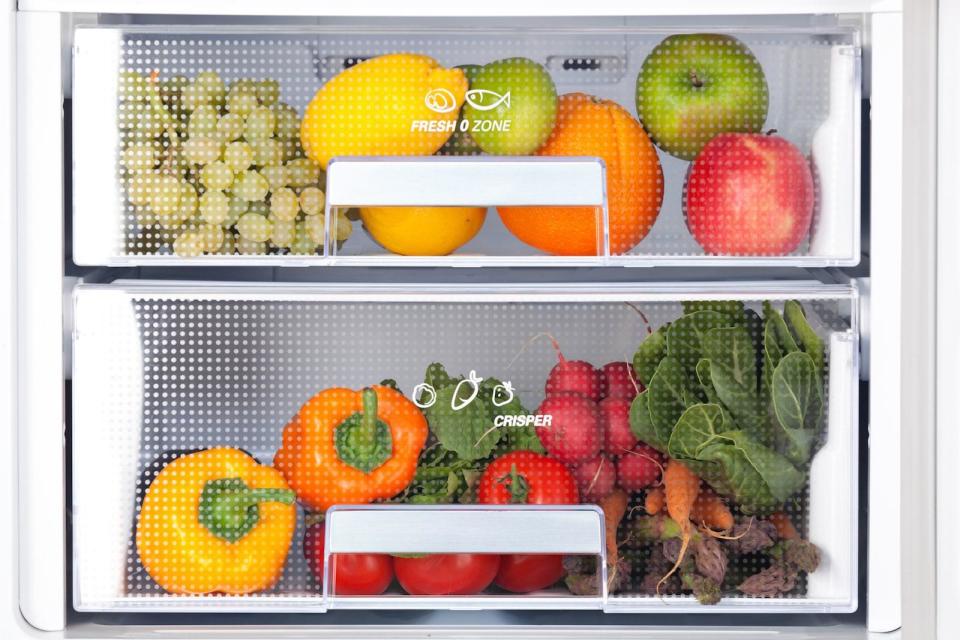 Keep vegetables in the crisper drawer