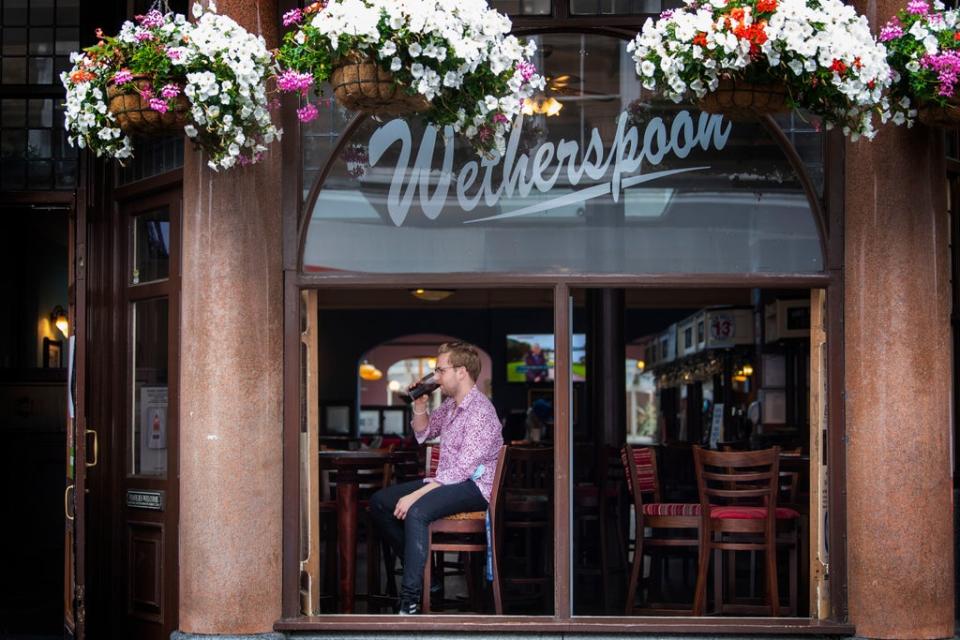 Wetherspoons has said cocktail sales have risen but ale and stout sales dropped (Victoria Jones/PA) (PA Archive)