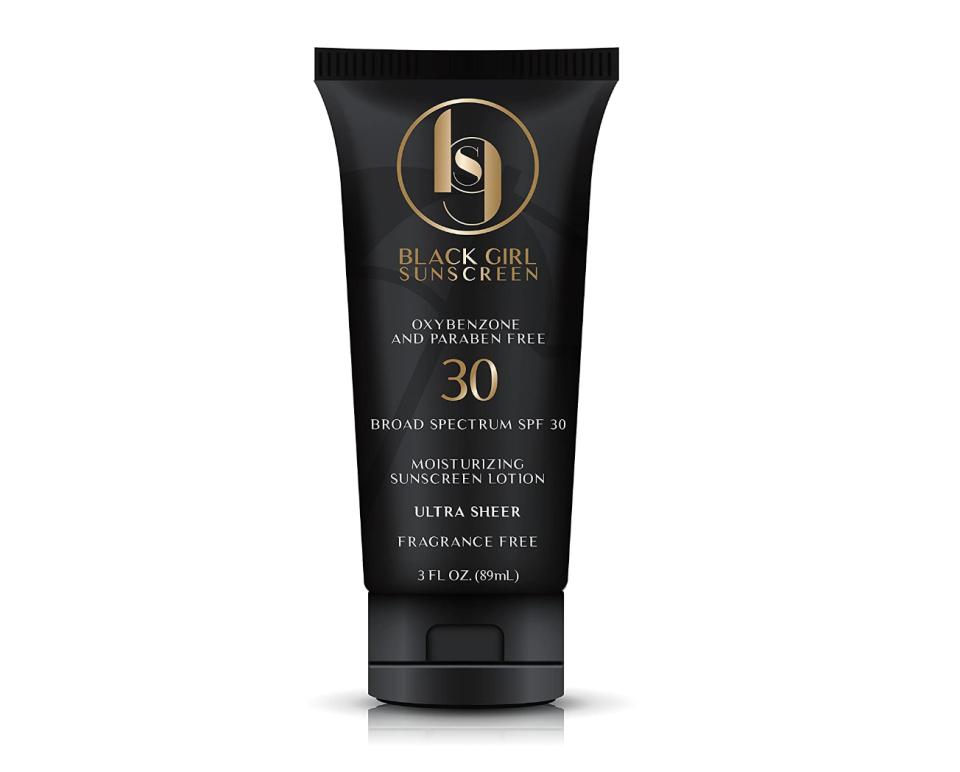 <p><a href="https://go.redirectingat.com?id=74968X1596630&url=https%3A%2F%2Fwww.target.com%2Fp%2Fblack-girl-sunscreen-broad-spectrum-spf-30-3-fl-oz%2F-%2FA-76157877&sref=https%3A%2F%2F" rel="nofollow noopener" target="_blank" data-ylk="slk:Shop Now;elm:context_link;itc:0;sec:content-canvas" class="link ">Shop Now</a></p><p>Black Girl Sunscreen Broad Spectrum SPF 30</p><p>target.com</p><p>$15.99</p>