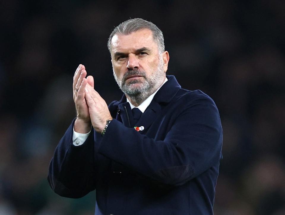 Ange Postecoglou will look to become the latest Tottenham boss to down Man City (Action Images via Reuters)