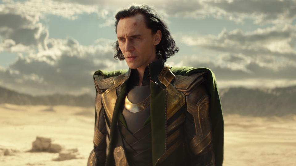 Loki (Tom Hiddleston) in episode 1 of Loki on Disney+. - Credit: Marvel Studios