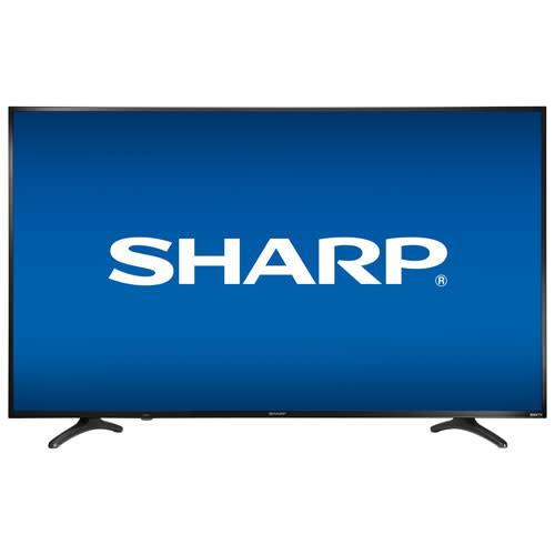 Sharp 55" 4K UHD LED Smart TV. Image via Best Buy.