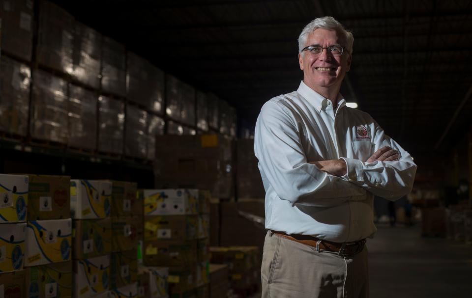 Harry Chapin Food Bank executive director Richard LeBer