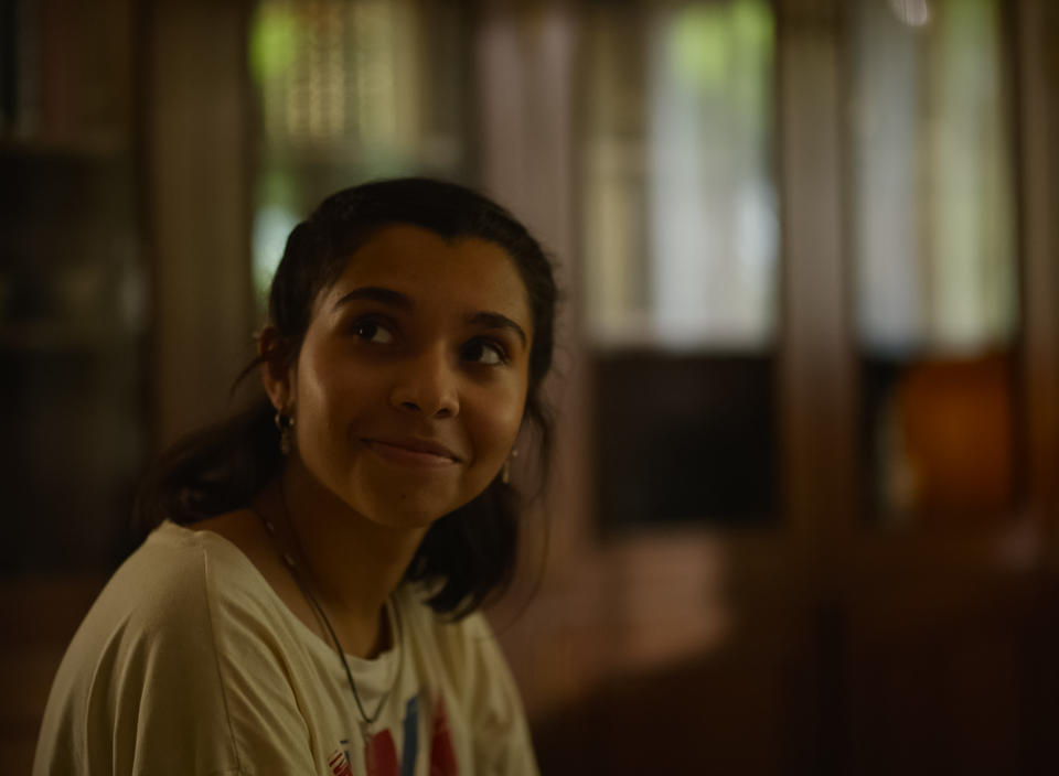 Mia Mustafa stars as Vanesa in HOUSEKEEPING FOR BEGINNERS, a Focus Features release (Courtesy of Focus Features)