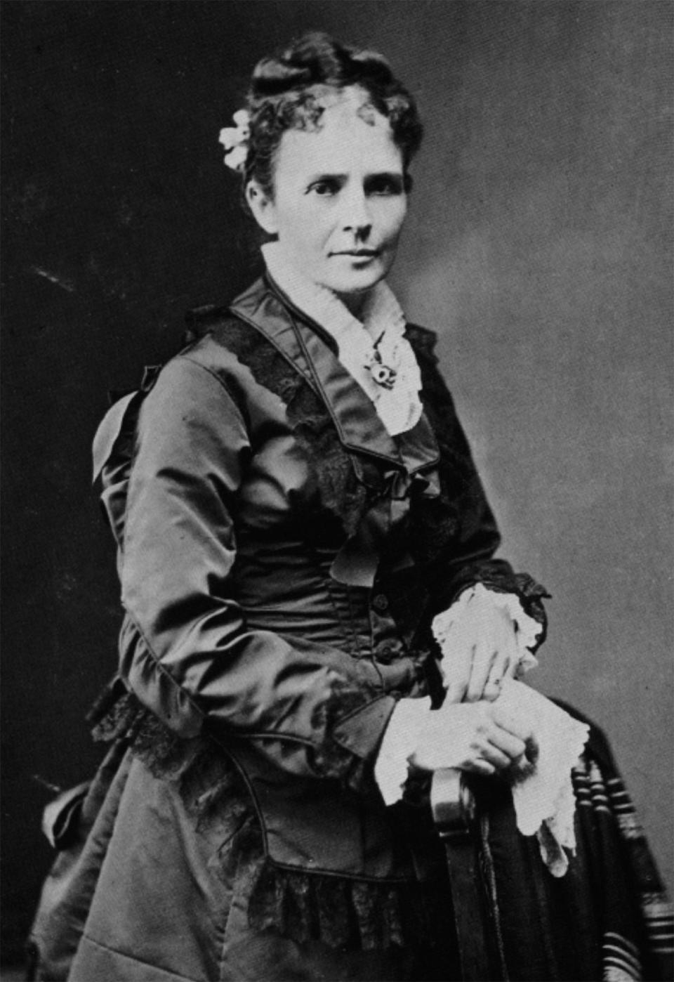 Lucretia Rudolph Garfield, wife of U.S. President James A. Garfield, who was from Ohio.