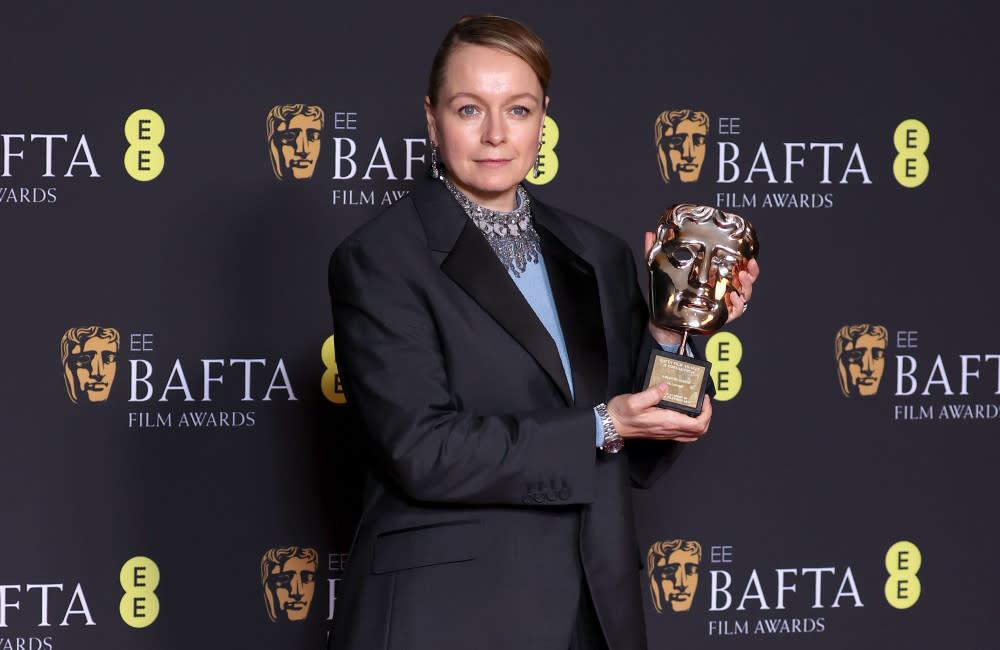 Samantha Morton dedicates BAFTA Fellowship to 'every child in care' credit:Bang Showbiz