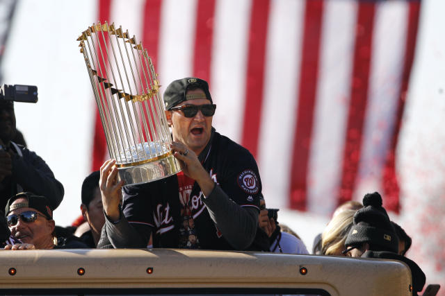 Nationals Fans Rejoice in Red as Hometown Heroes Are Honored