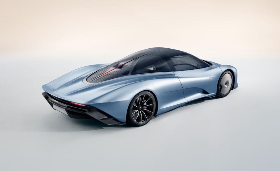 Arriving: 2020 Price: $2.2 million (est) Production: 106 units Propulsion: electrically assisted twin-turbo 4.0L V-8 Output: 1036 hp