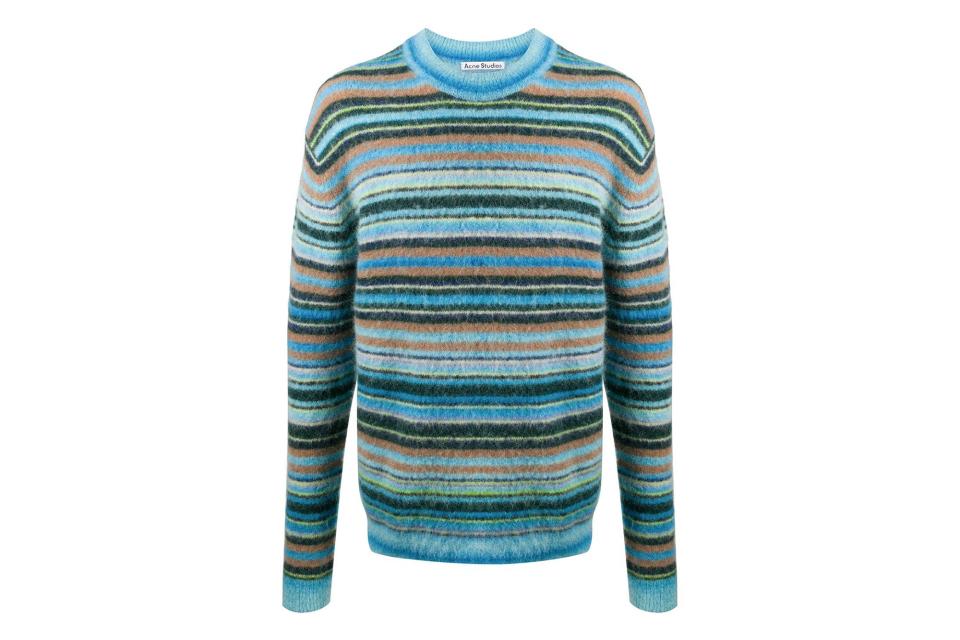 Acne Studios striped crewneck jumper