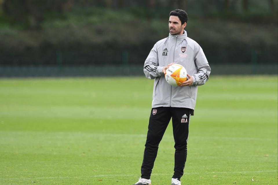 Arteta has shored up Arsenal’s backline but needs their trademark attacking flair to return (Arsenal FC via Getty Images)