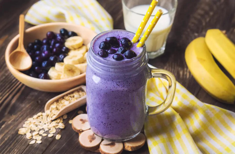 Recetas de smoothies con avena para el desayuno