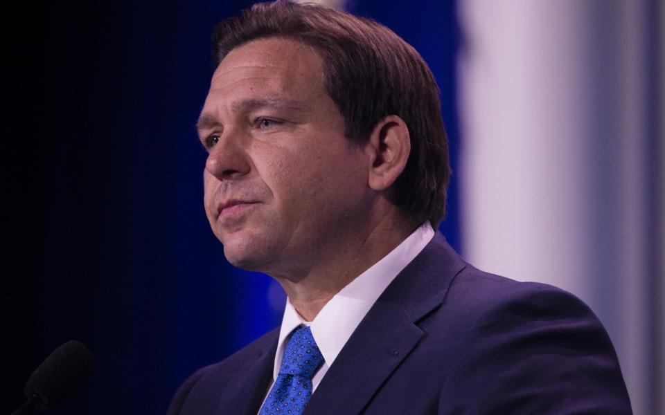 Florida governor Ron DeSantis - Nathan Posner/Anadolu Agency via Getty Images