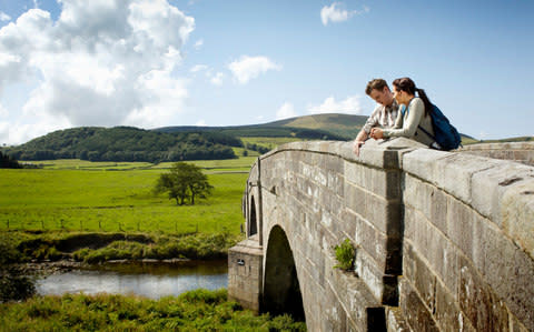 A couple walking in the countryside - Credit: Jason Knott/VisitBritain