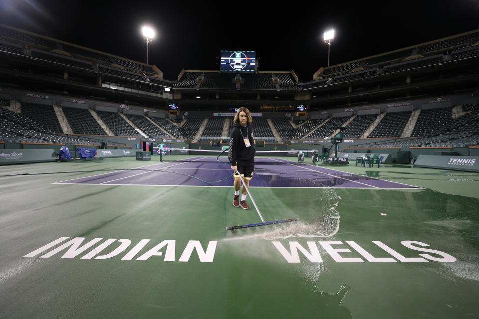 The BNP Paribas Open in Indian Wells has been cancelled. The WTA has cancelled the Xi'an Open and Kunming Open.