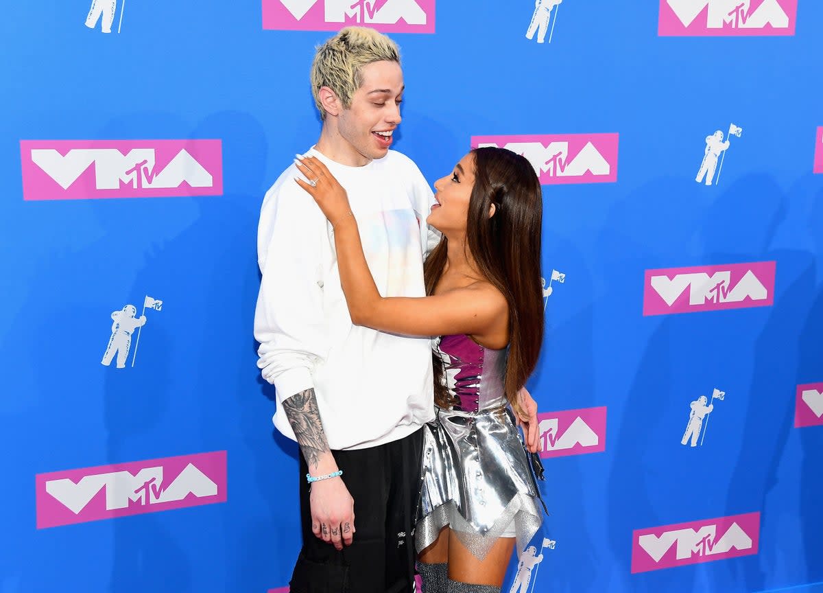 Davidson and Grande dated in 2018 (Getty Images for MTV)