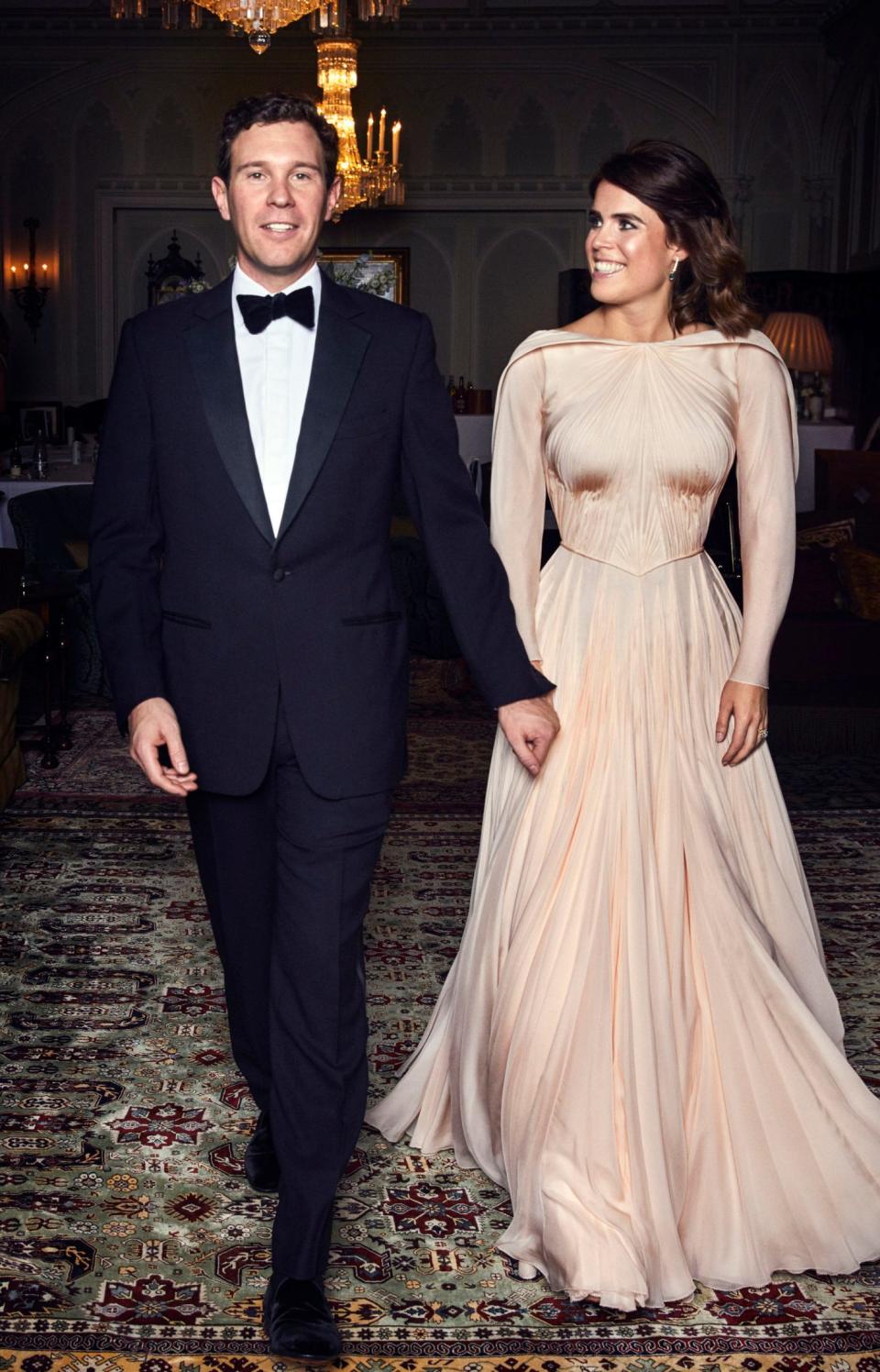 Posen designed Princess Eugenie's 'flawlessly designed' second wedding dress in 2019