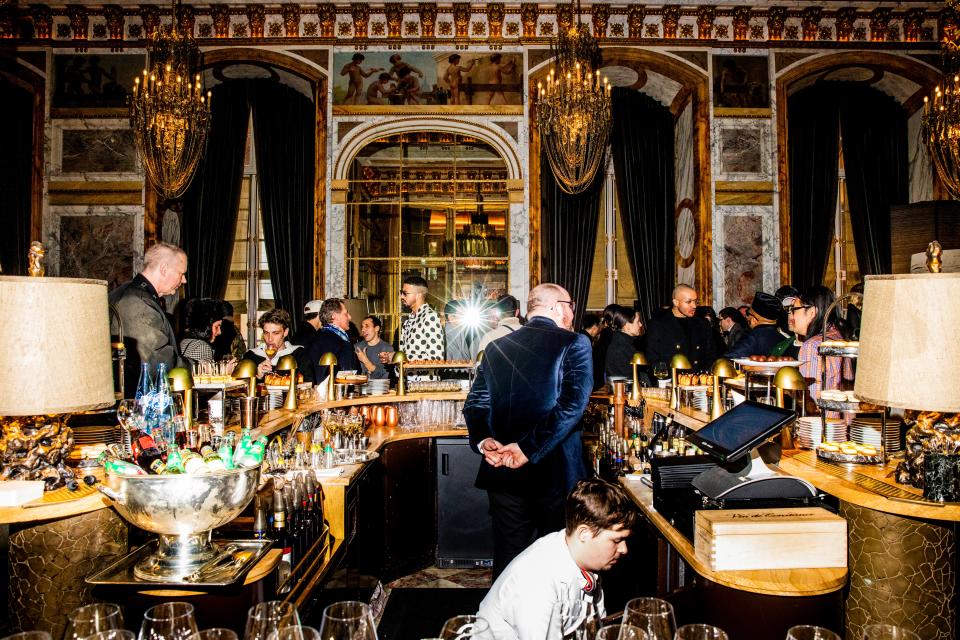 GQ and the Paris Fashion Week Community Had a Laid-Back Lunch Party