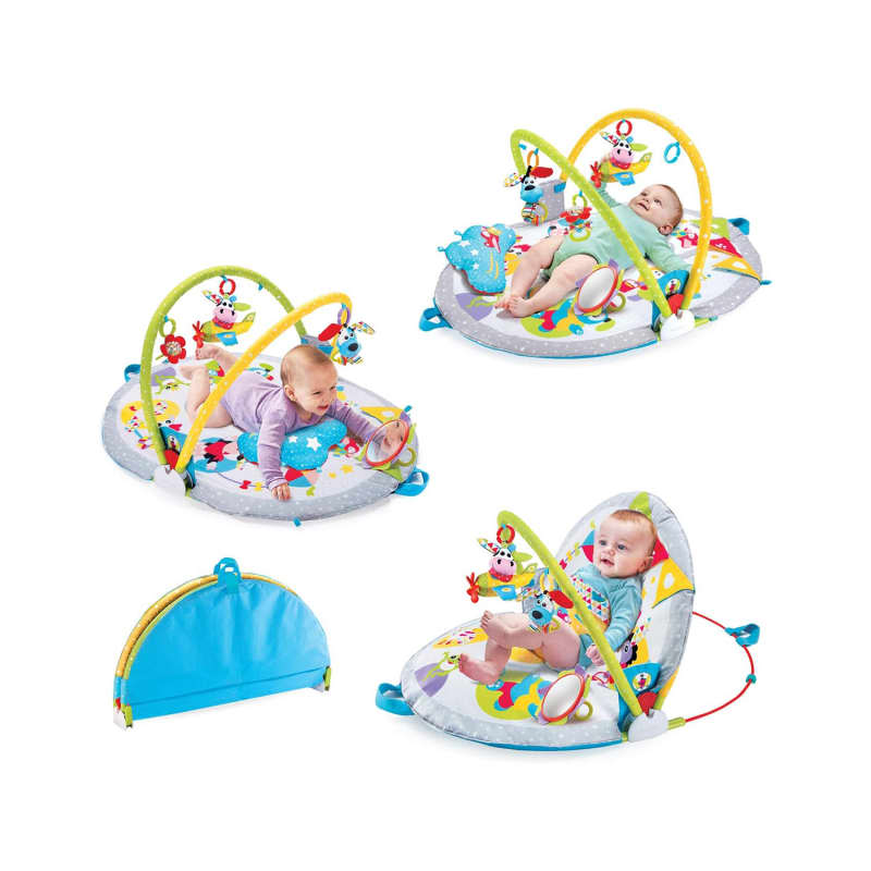 Yookidoo Baby Gym Lay to Sit-Up Playmat