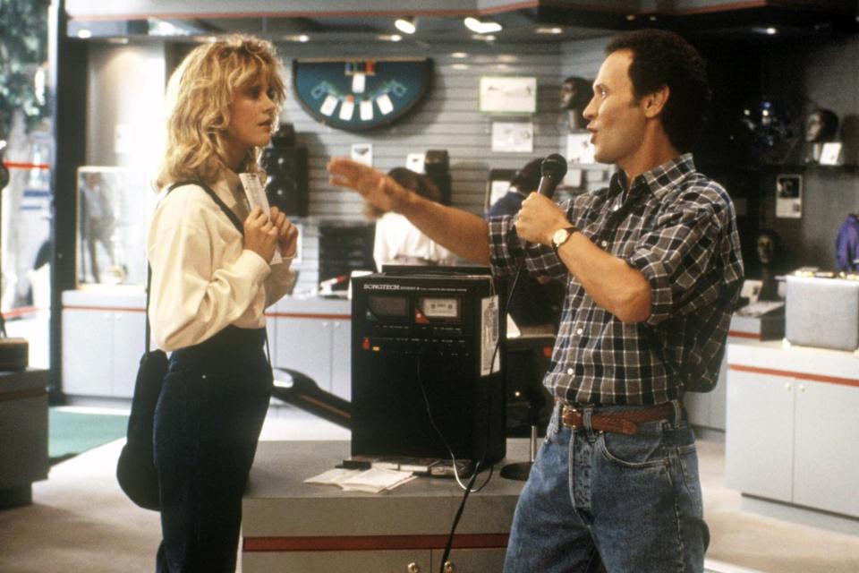 WHEN HARRY MET SALLY..., Meg Ryan, Billy Crystal, 1989, (c) Columbia/courtesy Everett Collection