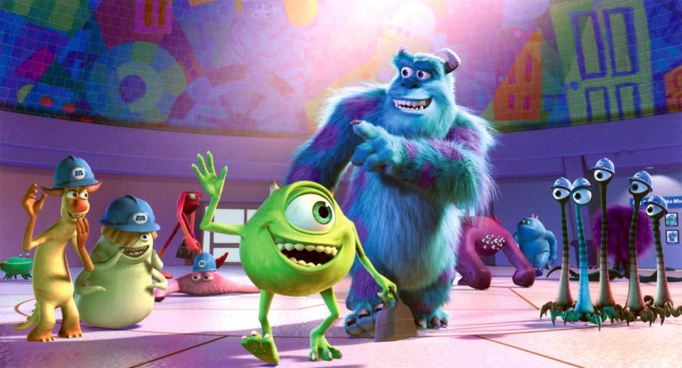 MONSTERS INC., Mike Wazowski, Sulley, 2001