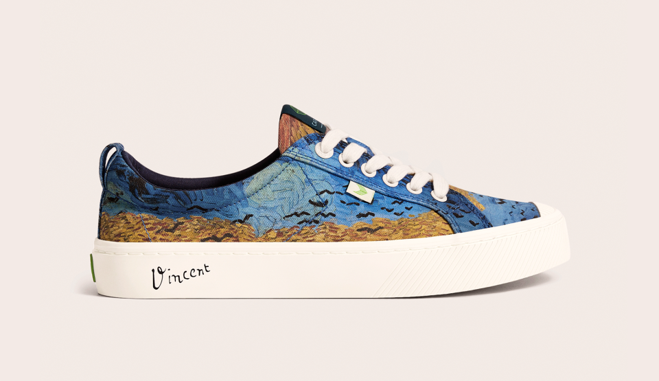 Cariuma, Vincent van Gogh, art, sneaker, canvas.