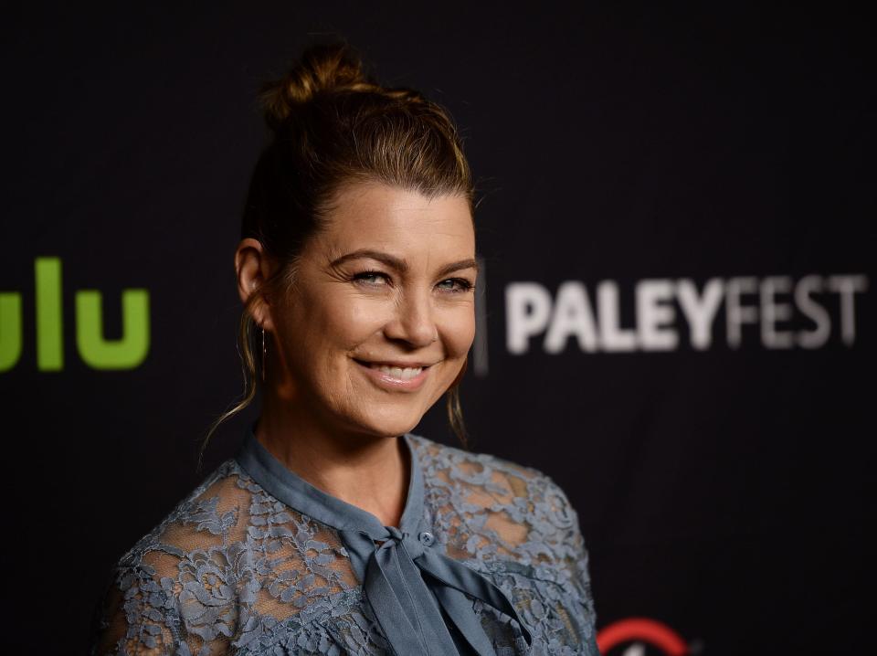 Ellen Pompeo smiling