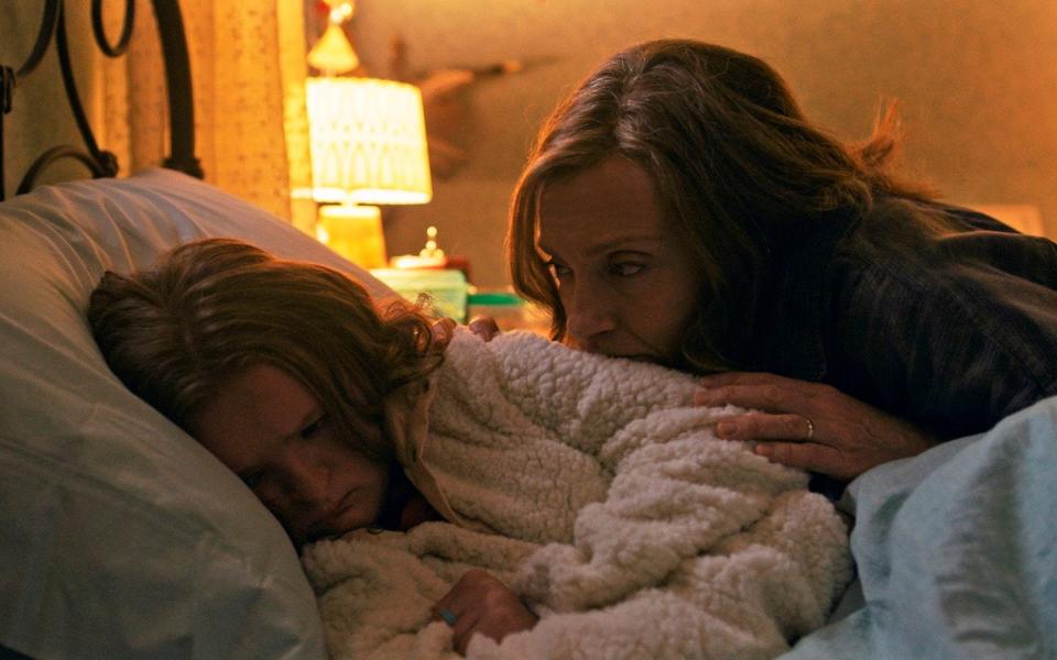 Milly Shapiro and Toni Collette in Hereditary - A24