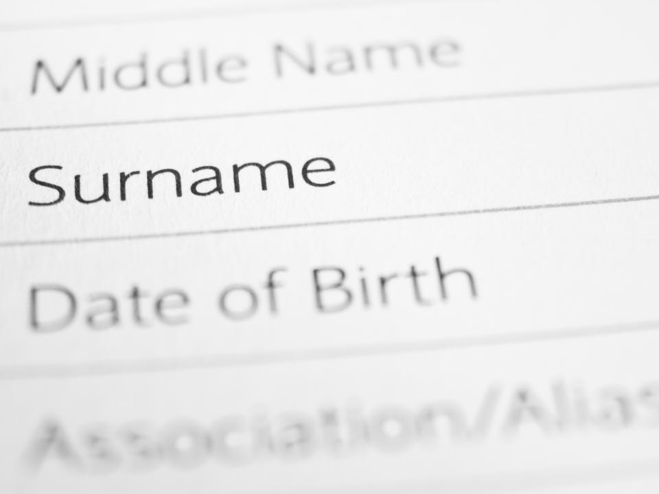 Changing your surname after marriage can be seen by some as strengthening the bond between husband and wife. (Getty Images)