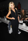 <b>London Fashion Week AW13 FROW </b><br><br>Mollie King wore a black jumpsuit at Maria Grachvogel.<br><br>© Getty