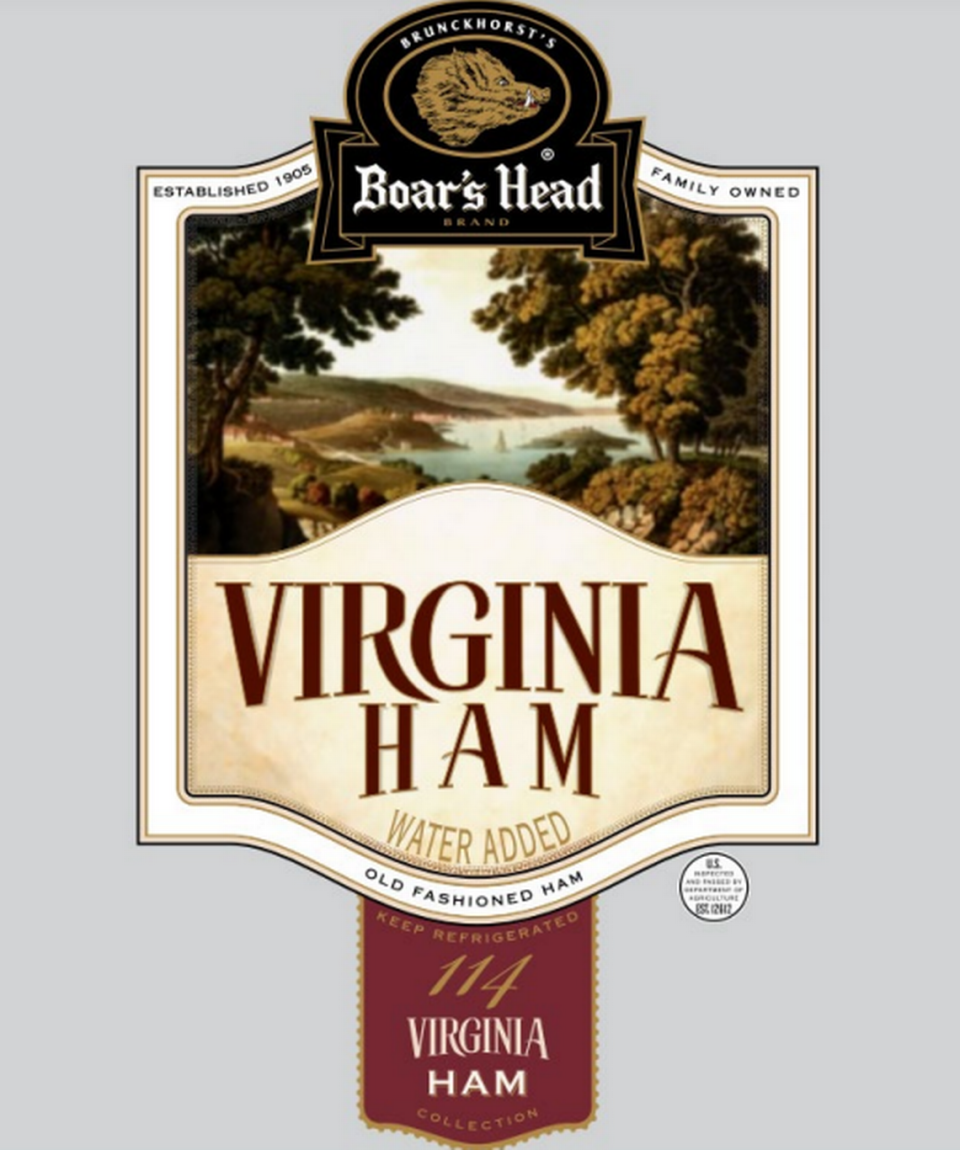 Boar’s Head Virginia Ham was part of a July 26, 2024, recall of deli meats nationwide.