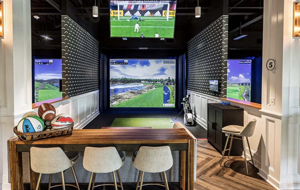 Fairway Social will feature golf simulators and putting greens.