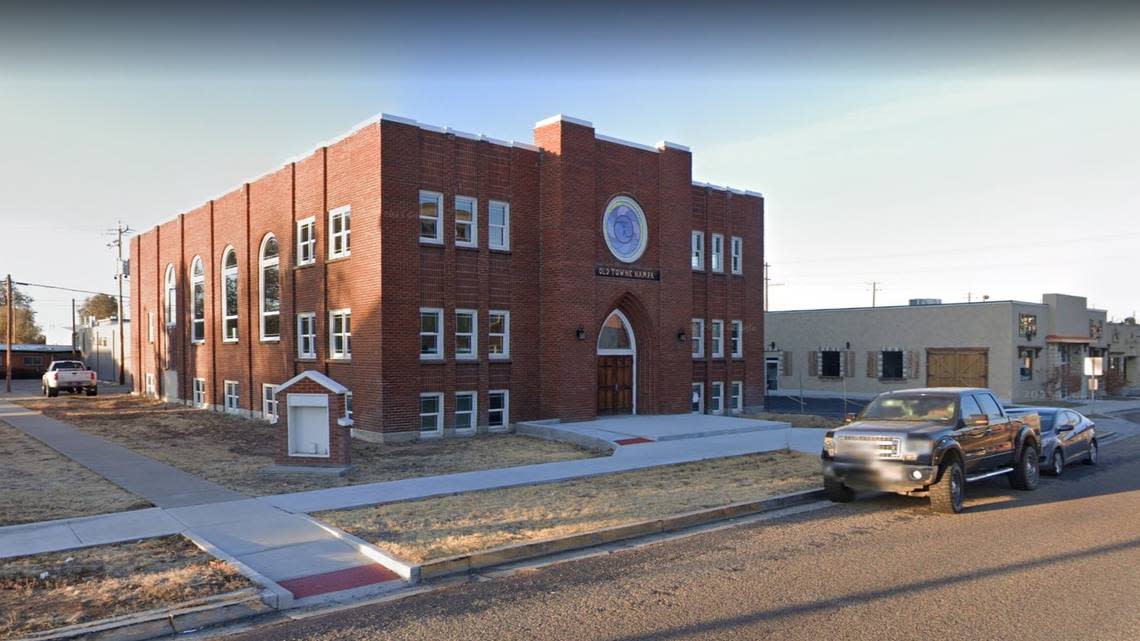 The Old Towne Nampa building across from the Masonic Temple at 323 11th Ave. South in Nampa may see new life as a coffee shop and med spa. The building was formerly a banquet hall and church.