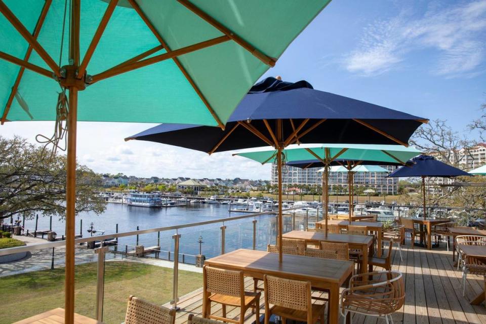 The Big Chill Island House is preparing to open in Barefoot Landing. The Intracoastal Waterway fronted restaurant will feature island inspired food choices. The combination of inside, outside and rooftop dining rooms, bars and lounge areas are designed to take advantage of the sunset and waterfront views. April 10, 2024.