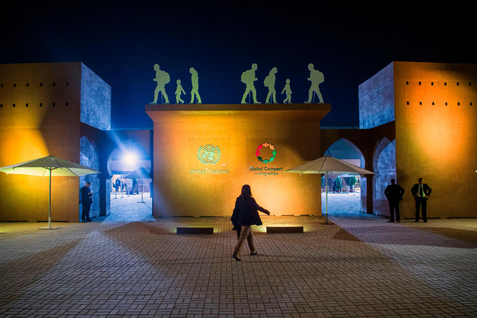 Dutzende Staatsvertreter treffen sich heute in Marrakesch. (Bild: Fadel Senna/AFP/Getty Images)