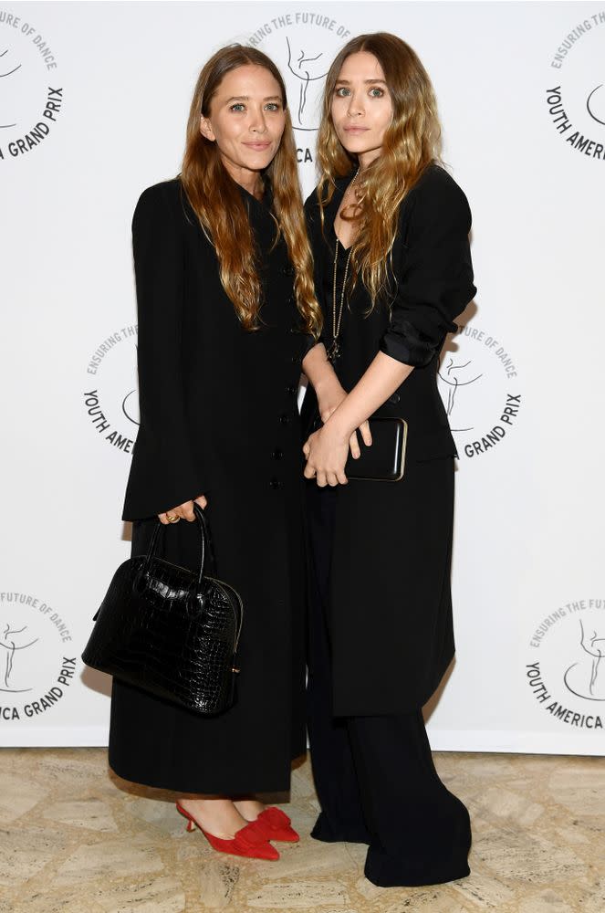 Mary-Kate (left) and Ashley Olsen | Dimitrios Kambouris/Getty Images