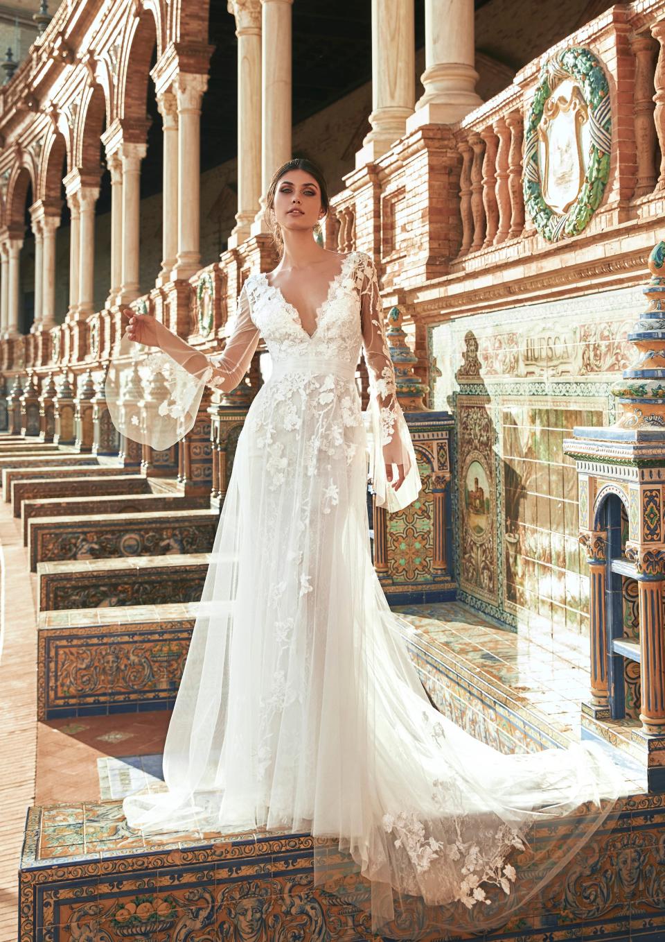 Marchesa Brings Its Couture Vision to Spanish Bridal House Pronovias
