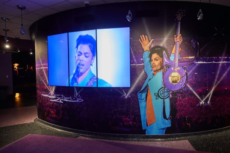 The first anniversary of the death of Prince is marked amid discord over the commercialization of his legacy