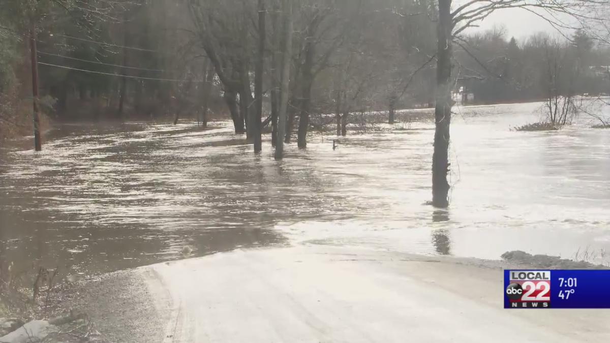 December flooding in Vermont & New York ABC22 News at 7pm 12/18/23