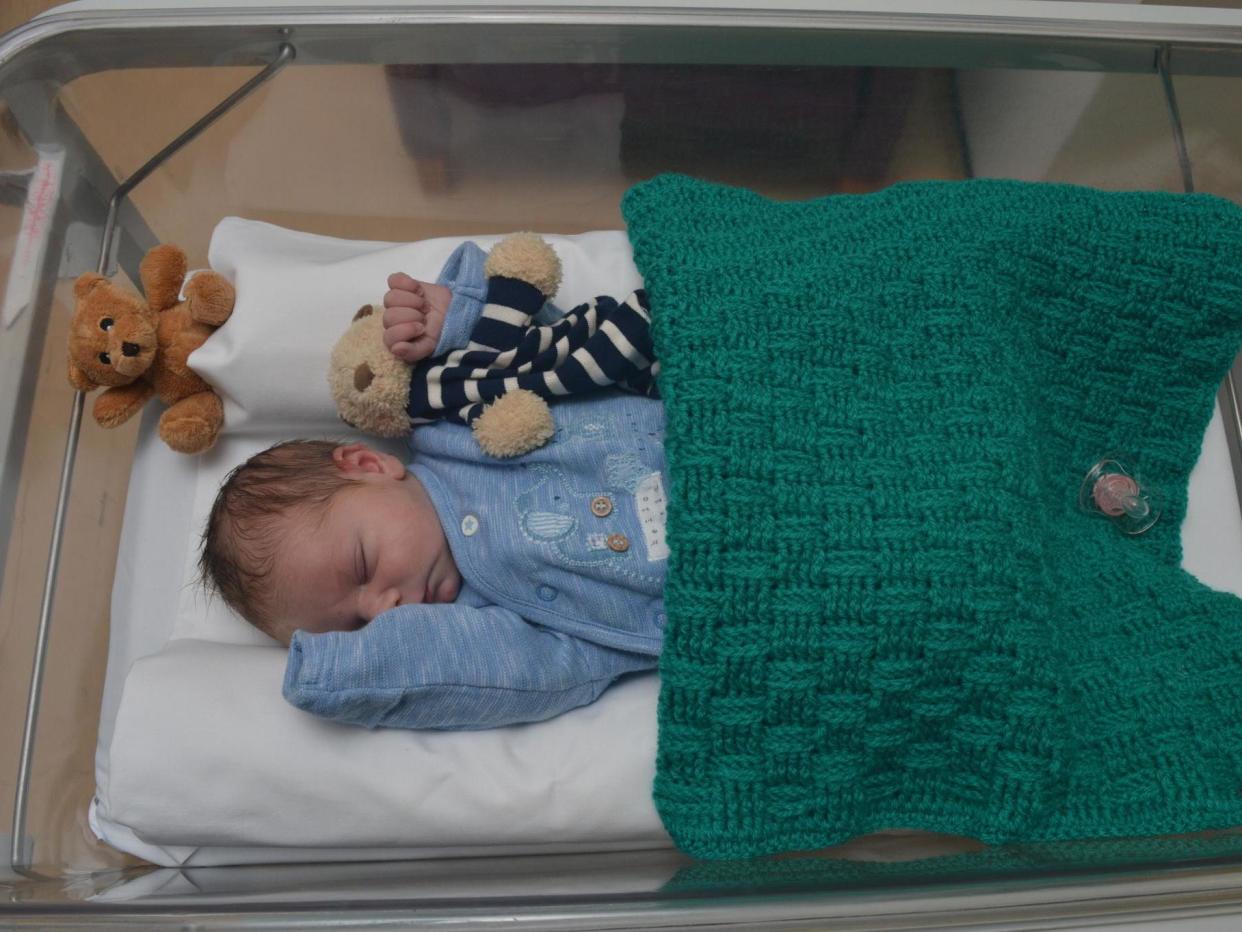 Edward, who was found when he was just 12 hours old, remains safe and well cared for in hospital in East London: Met Police