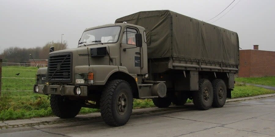 Volvo military trucks