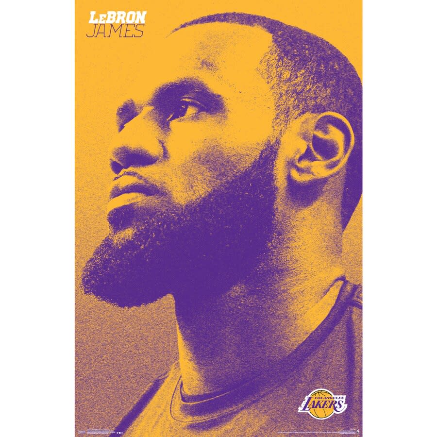 James Lakers Poster