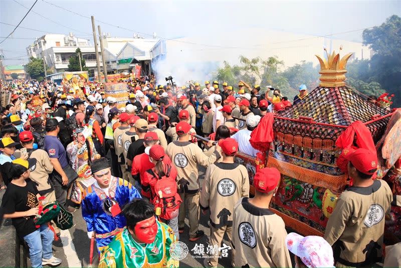 大甲媽祖百年來首次南巡屏東。（圖／大甲鎮瀾宮臉書）